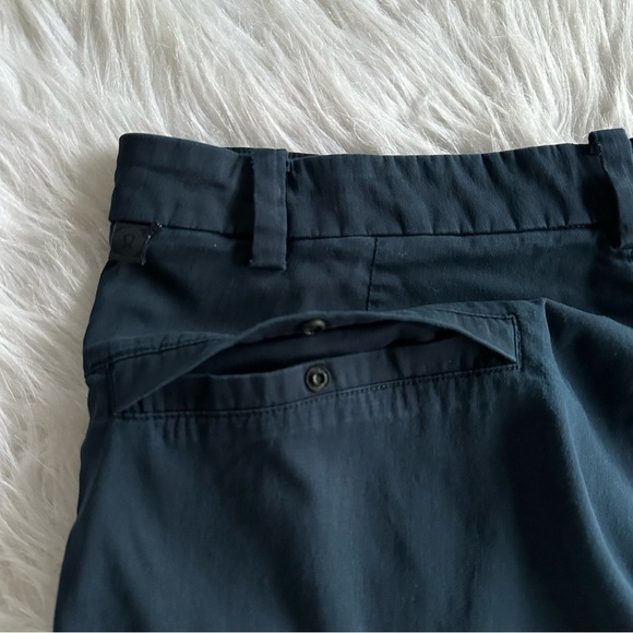Lululemon Pants Trousers Chinos Blue Stretch Nylon Active Business Outdoor Sz 31 - Picture 5 of 10